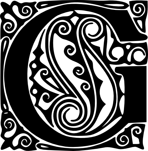Peter Behrens Alphabet 1908 G
