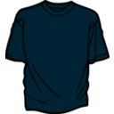 download Blue T Shirt clipart image with 0 hue color