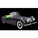 download Xk120 clipart image with 45 hue color