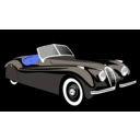 download Xk120 clipart image with 180 hue color