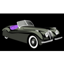 download Xk120 clipart image with 225 hue color