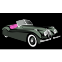 download Xk120 clipart image with 270 hue color