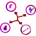 download International Network 2 clipart image with 270 hue color