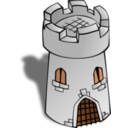 Rpg Map Symbols Round Tower