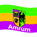 download Amrum Flagge Wehend clipart image with 45 hue color