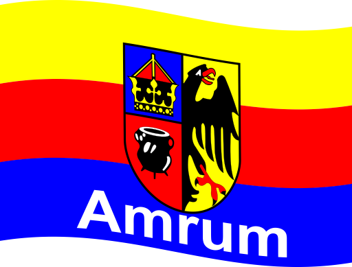 Amrum Flagge Wehend