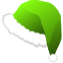 download Santa Claus Hat clipart image with 90 hue color