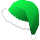 download Santa Claus Hat clipart image with 135 hue color