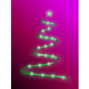 download Modern Christmas Tree clipart image with 90 hue color