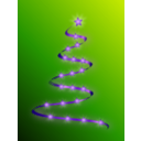 download Modern Christmas Tree clipart image with 225 hue color