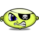 download Pirate Bean clipart image with 45 hue color