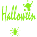 download Halloween clipart image with 90 hue color