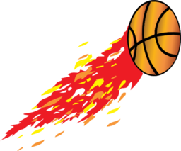 Flamed Basketball