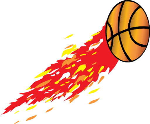 Flamed Basketball