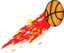 Flamed Basketball