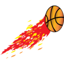 Flamed Basketball