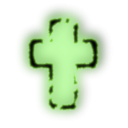 download Glowing Cross clipart image with 45 hue color