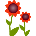 download Sunflowers clipart image with 315 hue color