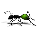 download Ant clipart image with 90 hue color