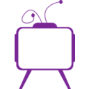 download Blue Tv clipart image with 90 hue color