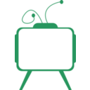 download Blue Tv clipart image with 315 hue color