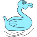 download Duck clipart image with 135 hue color