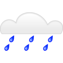 download Rainfall clipart image with 45 hue color