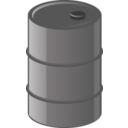 download Metal Barrel clipart image with 225 hue color