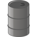 download Metal Barrel clipart image with 315 hue color