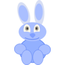 download Baby Rabbit clipart image with 225 hue color