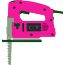 download Handsaw clipart image with 270 hue color