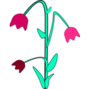download Bell Flower clipart image with 45 hue color