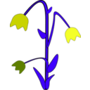 download Bell Flower clipart image with 135 hue color