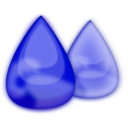download Droplets clipart image with 45 hue color