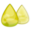 download Droplets clipart image with 225 hue color