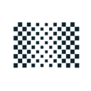 Chequered Flag Abstract Icon 2