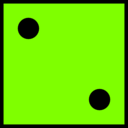 download Red Die 2 clipart image with 90 hue color