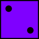 download Red Die 2 clipart image with 270 hue color