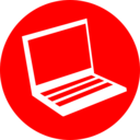 download Icon Laptop clipart image with 0 hue color