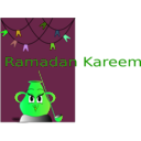 download Ramadan Kareem clipart image with 90 hue color