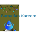 download Ramadan Kareem clipart image with 180 hue color