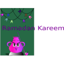 download Ramadan Kareem clipart image with 270 hue color