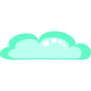 download Drakoon Cloud 2 clipart image with 315 hue color