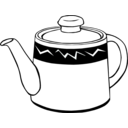 download Fast Food Drinks Tea Pot clipart image with 225 hue color