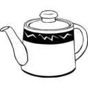 download Fast Food Drinks Tea Pot clipart image with 270 hue color