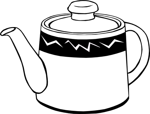 Fast Food Drinks Tea Pot
