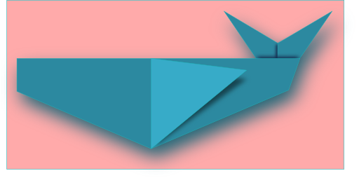 Whale Origami