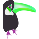 download Toucan Toco clipart image with 90 hue color