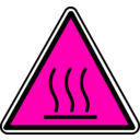 download Hot Surface Danger clipart image with 270 hue color