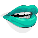 download Mouth clipart image with 180 hue color